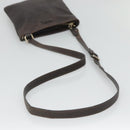 GUCCI GG Canvas Guccissima Bag Leather Dark Brown Gold 201538 Auth BA2619-7