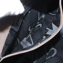 Salvatore Ferragamo Shoulder Bag Suede Brown Gold Auth BA2629-19