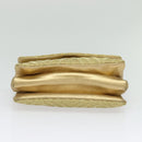 Salvatore Ferragamo Vala Chain Shoulder Bag Leather Gold Auth BA2630-9