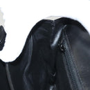 BALLY Shoulder Bag Leather Black Gold Auth BA2643-19