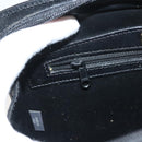 BALLY Shoulder Bag Leather Black Gold Auth BA2644-22