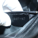 BALLY Shoulder Bag Leather Black Gold Auth BA2644-12