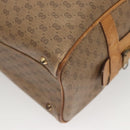 GUCCI Micro GG Supreme Hand Bag PVC Leather Brown Gold 002 101 4422 Auth BA2652-17