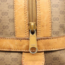 GUCCI Micro GG Supreme Hand Bag PVC Leather Brown Gold 002 101 4422 Auth BA2652-18