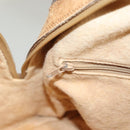 GUCCI Micro GG Supreme Hand Bag PVC Leather Brown Gold 002 101 4422 Auth BA2652-23