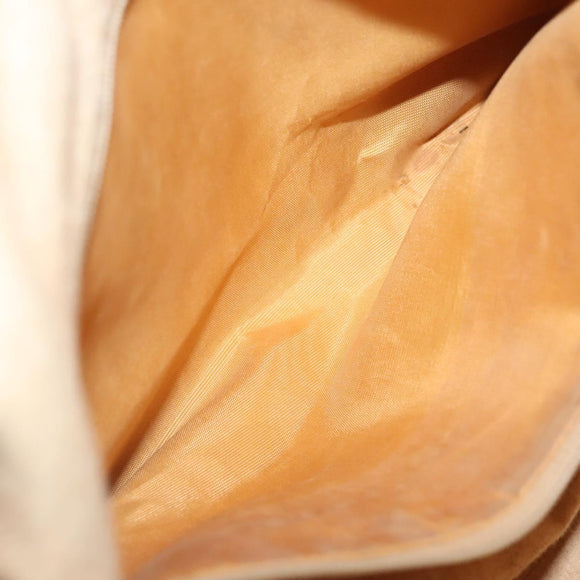 GUCCI Micro GG Supreme Hand Bag PVC Leather Brown Gold 002 101 4422 Auth BA2652