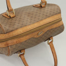 GUCCI Micro GG Supreme Hand Bag PVC Leather Brown Gold 002 101 4422 Auth BA2652-6
