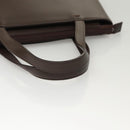 BURBERRY Hand Bag Suede Leather Brown Auth BA2670-7