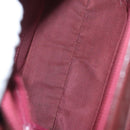 BURBERRY Nova Check Hand Bag Canvas Beige Gold Auth BA2673-12