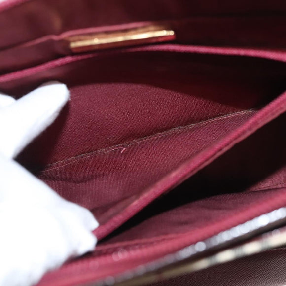 BURBERRY Nova Check Hand Bag Canvas Beige Gold Auth BA2673