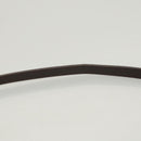BURBERRY Shoulder Bag Leather Brown Silver Auth BA2674-9