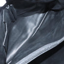 BALLY Quilted Tote Bag Leather Black Gold Auth BA2680-20