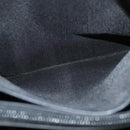 BALLY Quilted Tote Bag Leather Black Gold Auth BA2680-24