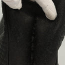 BALLY Quilted Tote Bag Leather Black Gold Auth BA2680-6