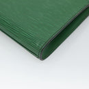 LOUIS VUITTON Epi Art Deco Clutch Bag Green M52634 LV Auth BA2685-15