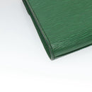 LOUIS VUITTON Epi Art Deco Clutch Bag Green M52634 LV Auth BA2685-16