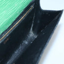 LOUIS VUITTON Epi Art Deco Clutch Bag Green M52634 LV Auth BA2685-17