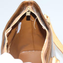 LOUIS VUITTON Monogram Vernis Houston Hand Bag Bronze M91122 LV Auth BA2687-21