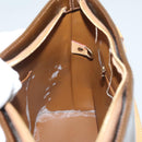 LOUIS VUITTON Monogram Vernis Houston Hand Bag Bronze M91122 LV Auth BA2687-22