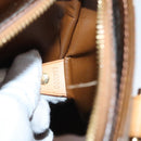 LOUIS VUITTON Monogram Vernis Houston Hand Bag Bronze M91122 LV Auth BA2687-12