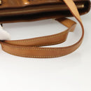 LOUIS VUITTON Monogram Vernis Houston Hand Bag Bronze M91122 LV Auth BA2687-7