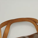 LOUIS VUITTON Monogram Vernis Houston Hand Bag Bronze M91122 LV Auth BA2687-14