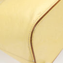 LOUIS VUITTON Monogram Vernis Houston Hand Bag Perle M91342 LV Auth BA2688-10