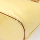 LOUIS VUITTON Monogram Vernis Houston Hand Bag Perle M91342 LV Auth BA2688-13