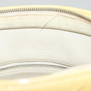 LOUIS VUITTON Monogram Vernis Houston Hand Bag Perle M91342 LV Auth BA2688-15