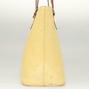 LOUIS VUITTON Monogram Vernis Houston Hand Bag Perle M91342 LV Auth BA2688-5