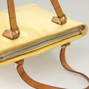 LOUIS VUITTON Monogram Vernis Houston Hand Bag Perle M91342 LV Auth BA2688-6