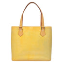 LOUIS VUITTON Monogram Vernis Houston Hand Bag Gris M91053 LV Auth BA2689-13