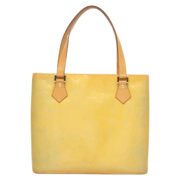 LOUIS VUITTON Monogram Vernis Houston Hand Bag Gris M91053 LV Auth BA2689 - 0