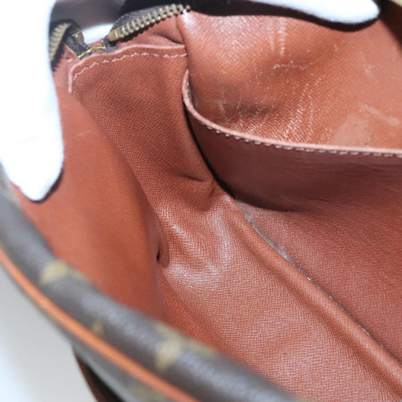 LOUIS VUITTON Monogram Compiegne 28 Clutch Bag M51845 LV Auth BA2693