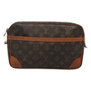 LOUIS VUITTON Monogram Compiegne 28 Clutch Bag M51845 LV Auth BA2693-13