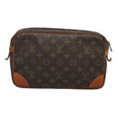 LOUIS VUITTON Monogram Compiegne 28 Clutch Bag M51845 LV Auth BA2693-2