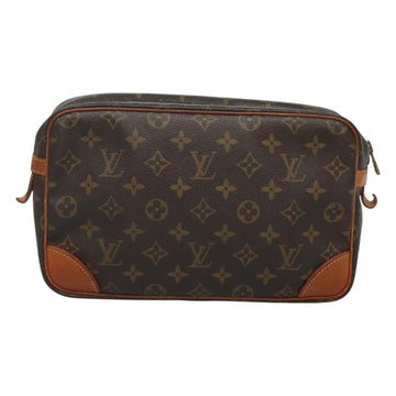 LOUIS VUITTON Monogram Compiegne 28 Clutch Bag M51845 LV Auth BA2693 - 0
