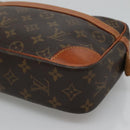 LOUIS VUITTON Monogram Compiegne 28 Clutch Bag M51845 LV Auth BA2693-7