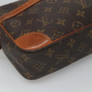 LOUIS VUITTON Monogram Compiegne 28 Clutch Bag M51845 LV Auth BA2693-14