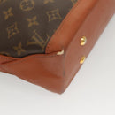 LOUIS VUITTON Monogram Sac Weekend PM Hand Bag M42425 LV Auth BA2696-10