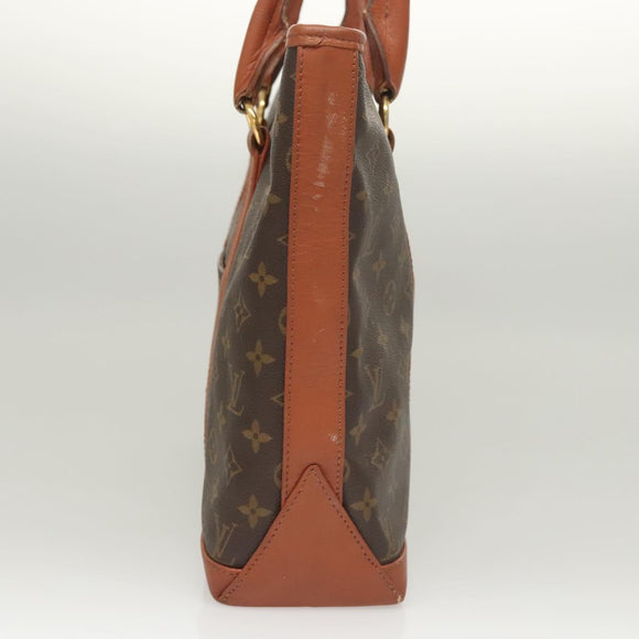 LOUIS VUITTON Monogram Sac Weekend PM Hand Bag M42425 LV Auth BA2696