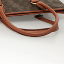 LOUIS VUITTON Monogram Sac Weekend PM Hand Bag M42425 LV Auth BA2696-7