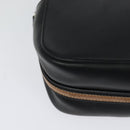 Chloe Sam Shoulder Bag Leather Black Gold 01 13 51 65 5811 Auth BA2699-12