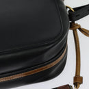 Chloe Sam Shoulder Bag Leather Black Gold 01 13 51 65 5811 Auth BA2699-13