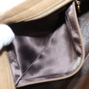 CHANEL Matelasse Chain Shoulder Bag Lamb Skin Beige Gold CC Auth BA2702-23