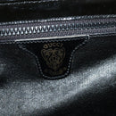 GUCCI Chain Shoulder Bag Patent leather Black Gold Auth BA2705-16