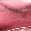 Christian Dior Trotter Canvas Hand Bag Red Gold Auth BA2709-10