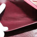 Christian Dior Trotter Canvas Hand Bag Red Gold Auth BA2709-19