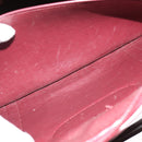 Christian Dior Trotter Canvas Hand Bag Red Gold Auth BA2709-12