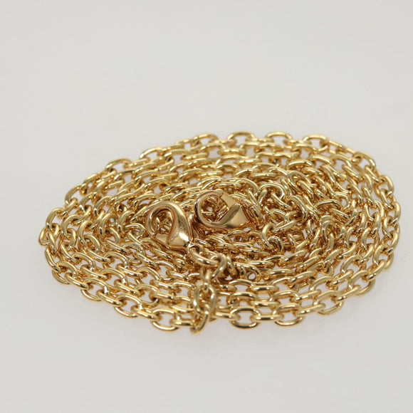 LOUIS VUITTON Monogram Body Chain Monkey Necklace Brown LV Auth BA270SAV